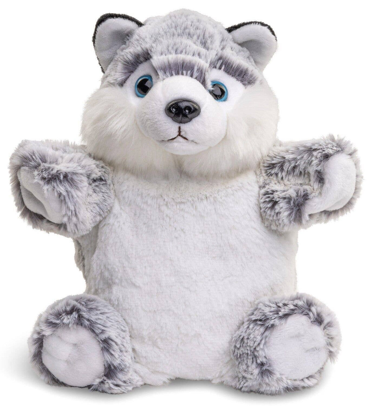 Husky hand puppet