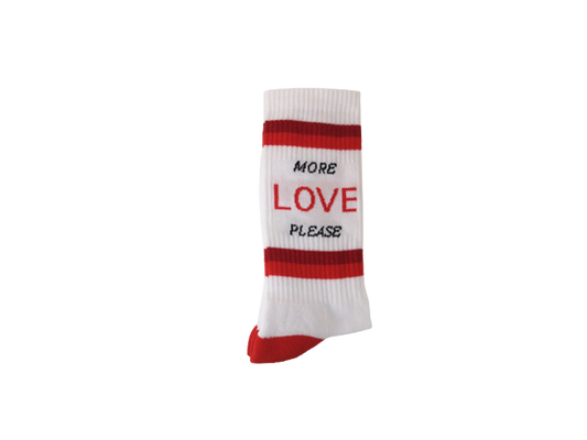 More Love Please Socks