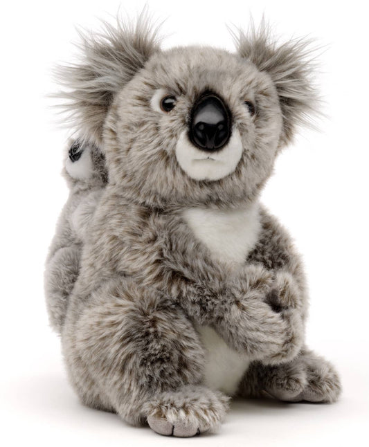 Koala plush toy with baby