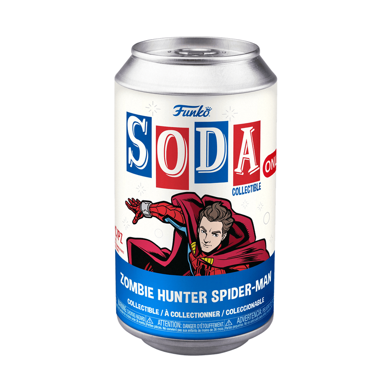 vinyl soda zombie hunter spider man