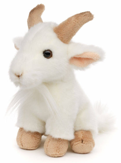 Chèvre de montagne, assise, 20 cm (longueur), peluche Uni Toys