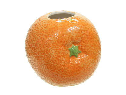 Small Orange Vase