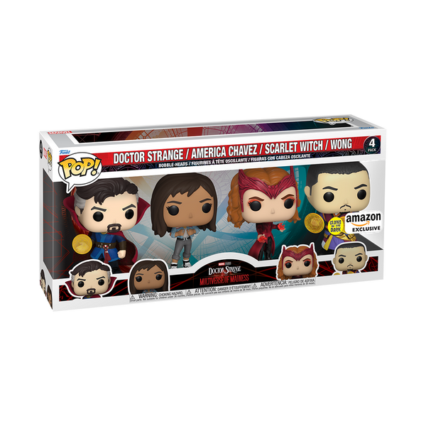 Funko Pop! Doctor Strange Multiverse 4-PACK (SE) – Marvel