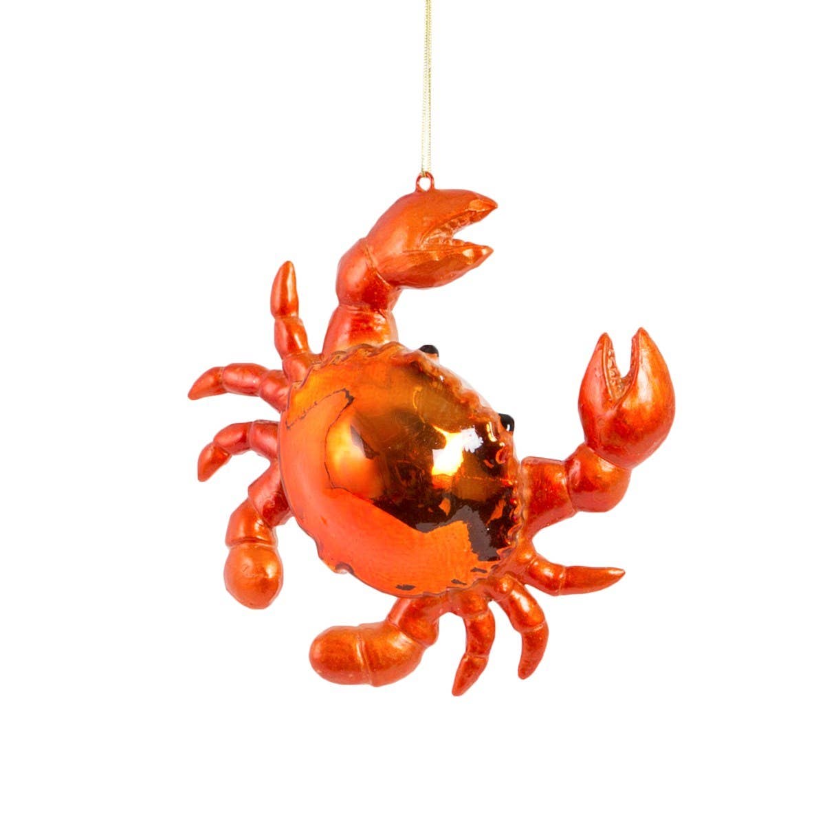 Red Crab Christmas Ornament