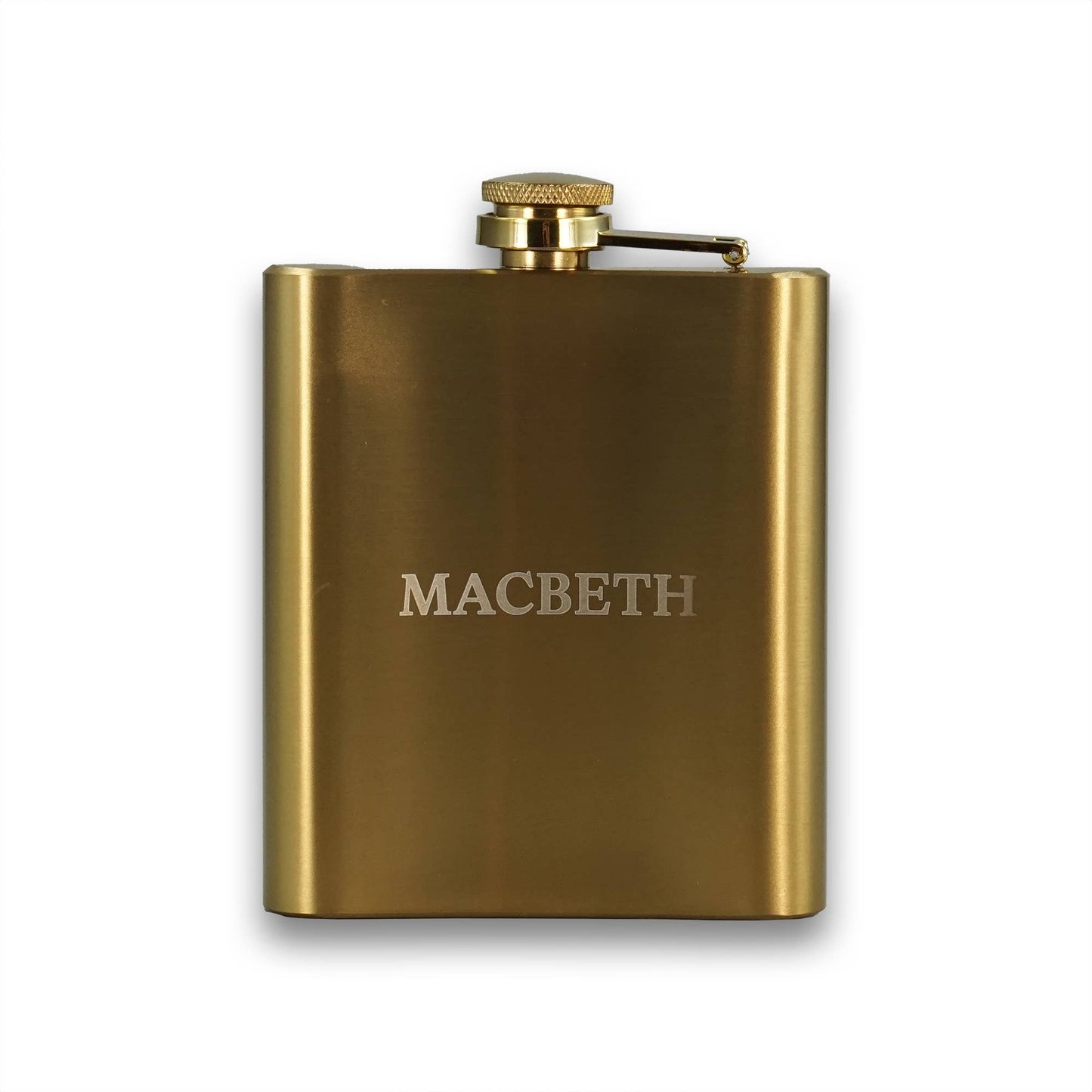 7oz flask - Shakespeare (Macbeth)