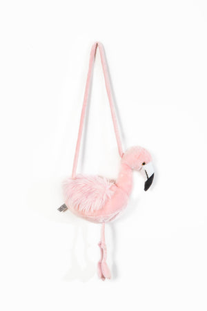 Sac à Bandoulière Enfant Flamant Rose