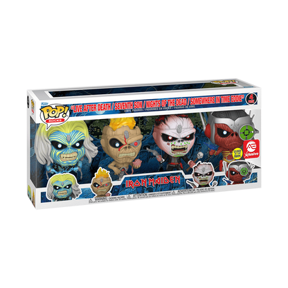 pop iron maiden glow 4 pack