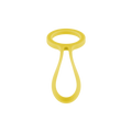 Attache pour Bouteille - Light Yellow