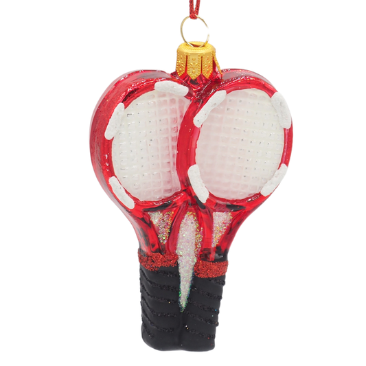 Tennis Racket Christmas Ball