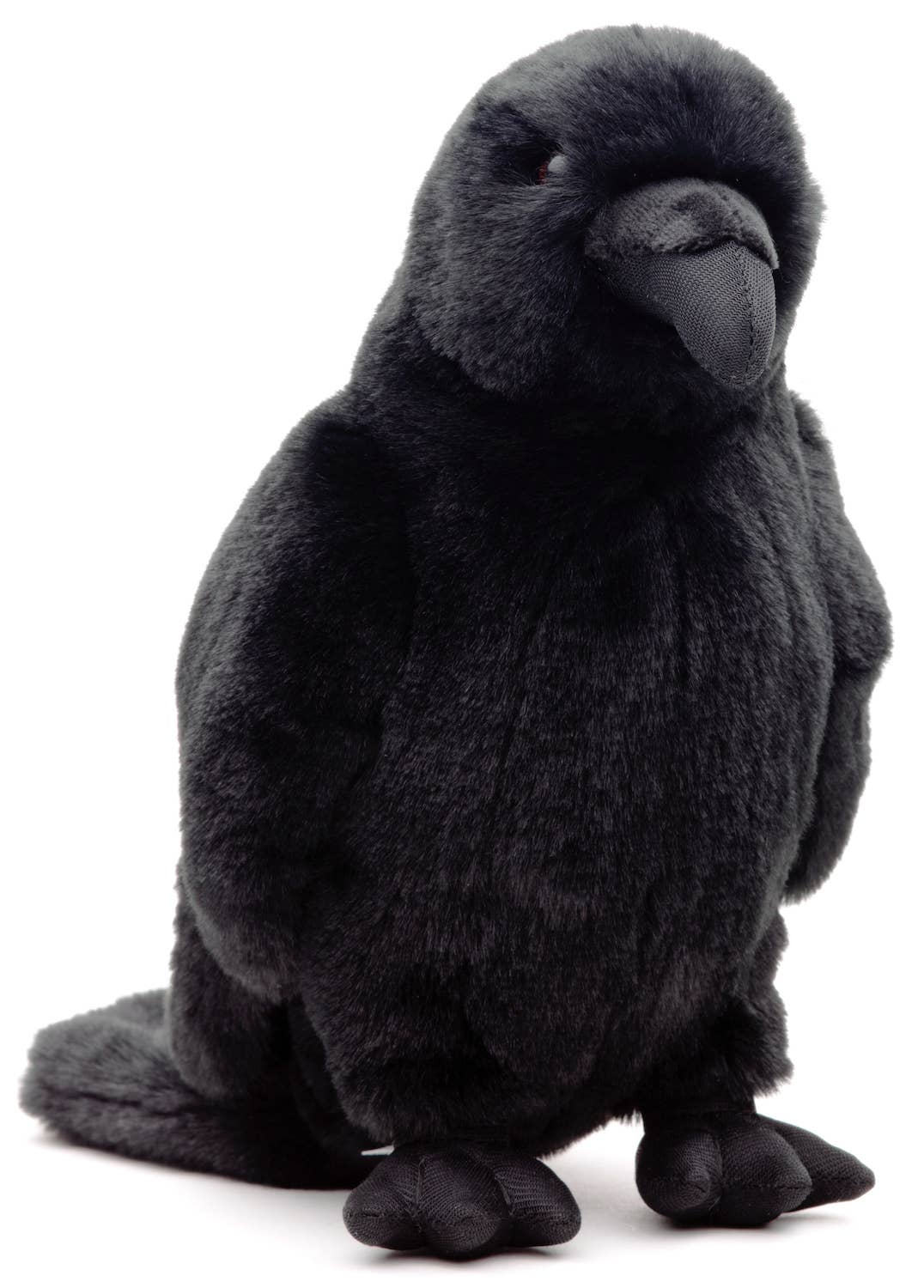 Black raven plush with singing sound