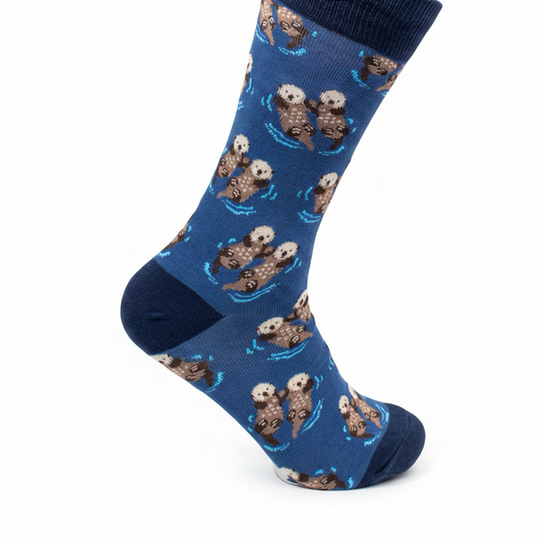 Otter Couple Socks