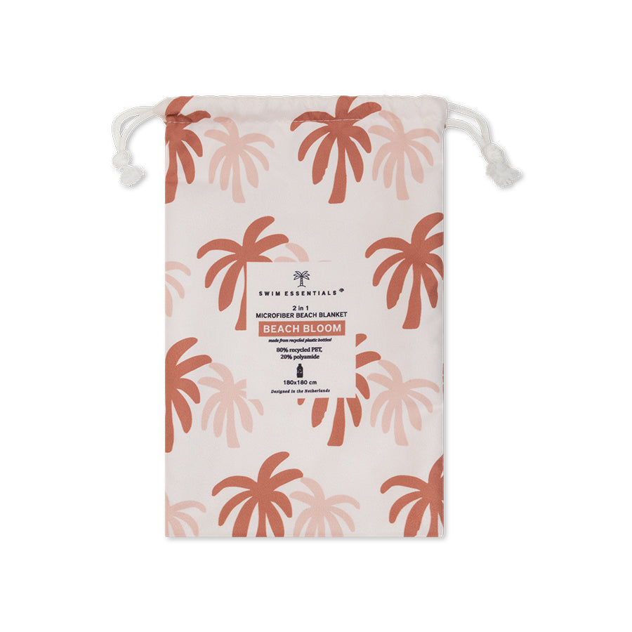 Microfiber Towel - Multicolored - Palm Tree - 180 x 180 cm