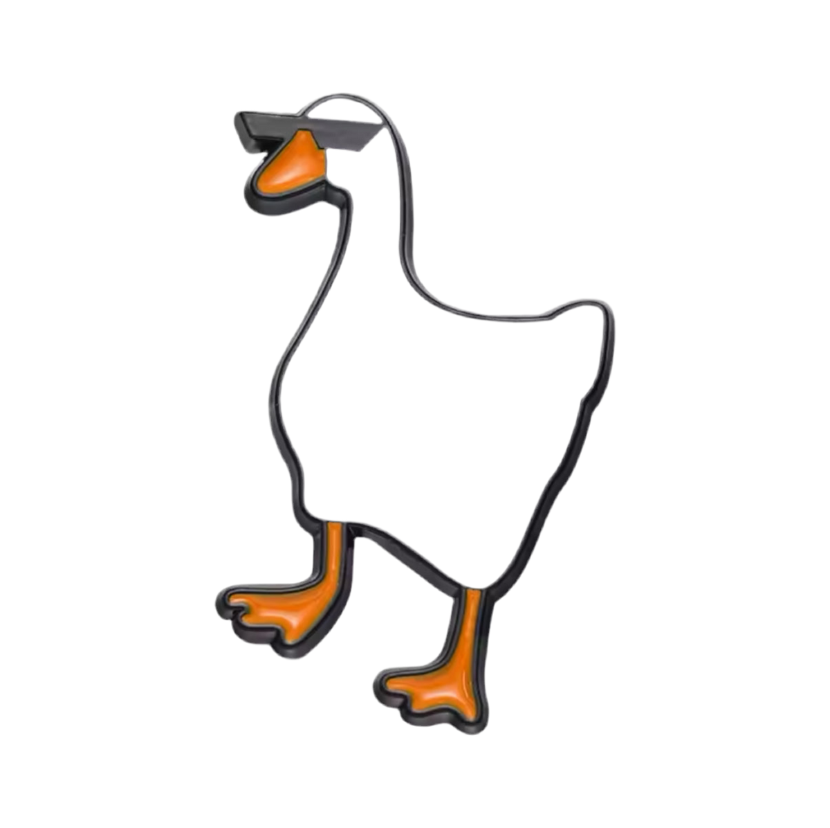 Thug Life White Duck Pin