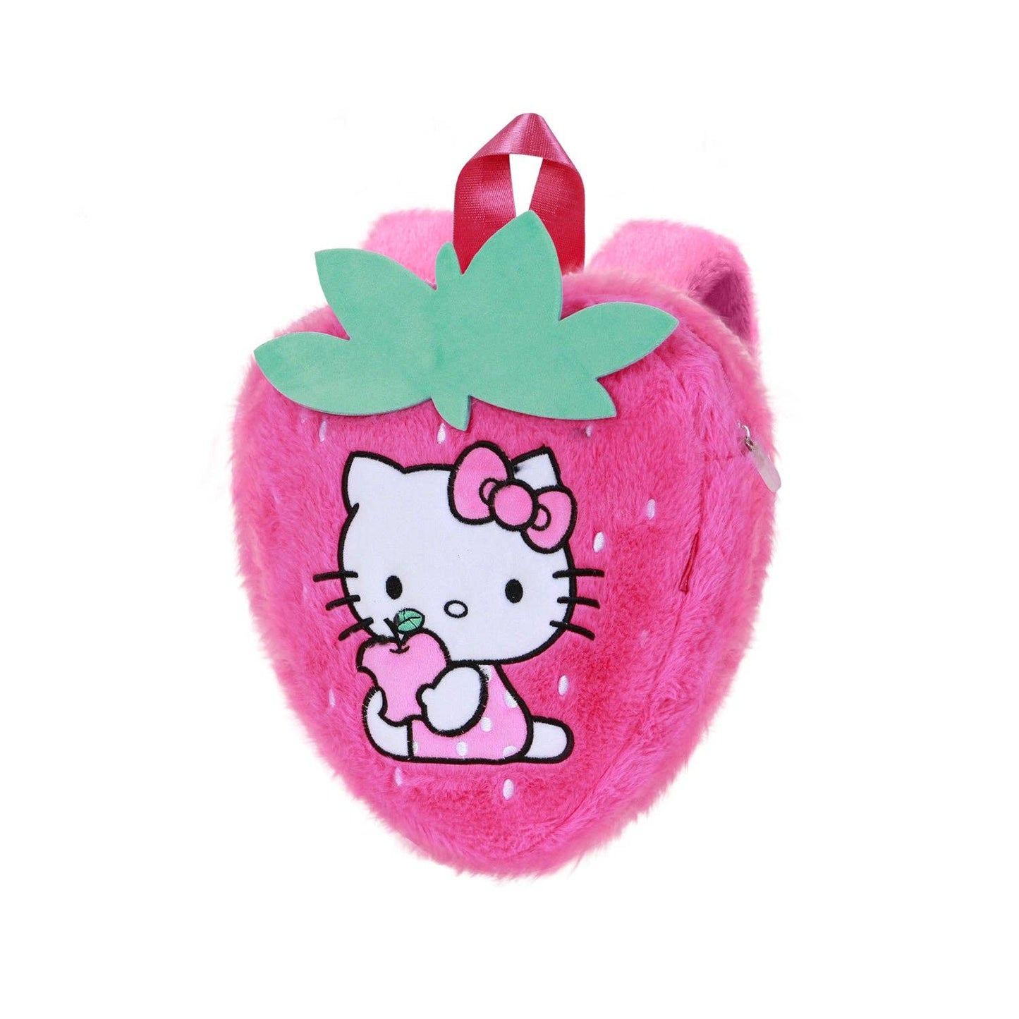 Hello Kitty Plüschrucksack – Erdbeere