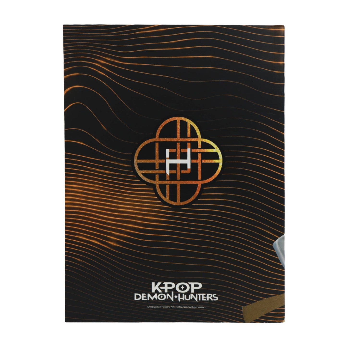 KPop Demon Hunters - 14-piece stationery set - gold