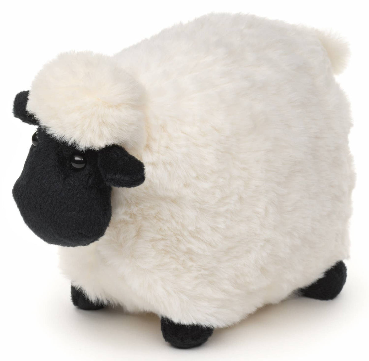 Black and white sheep plush toy