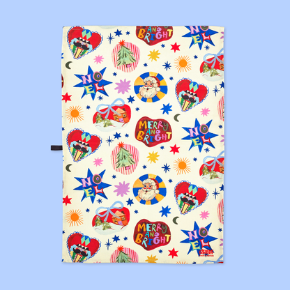 Festive Charms Tea Towel