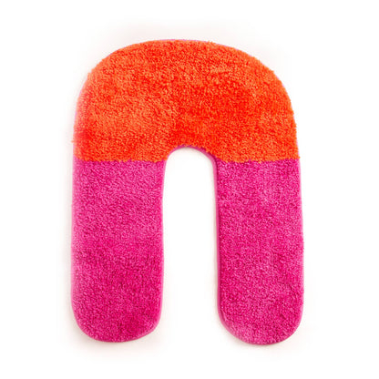 Tapis de Bain "u" Rose Helio Ferretti Vue 1