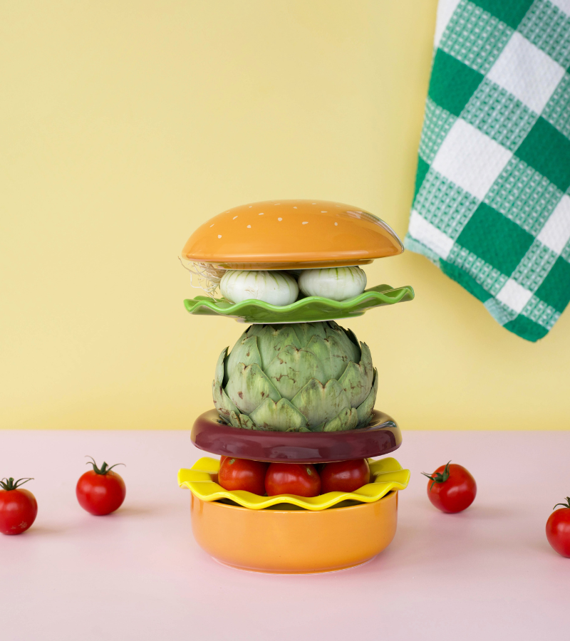 Hamburgermaaltijdset