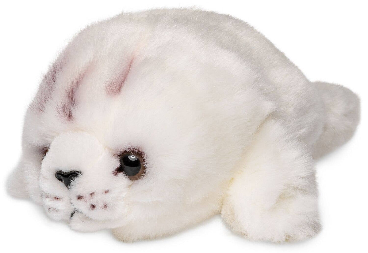 Baby white seal plush toy
