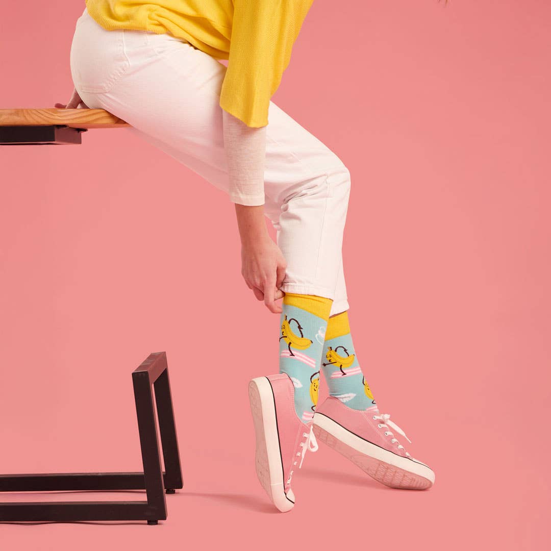 Sporty Banana Socks