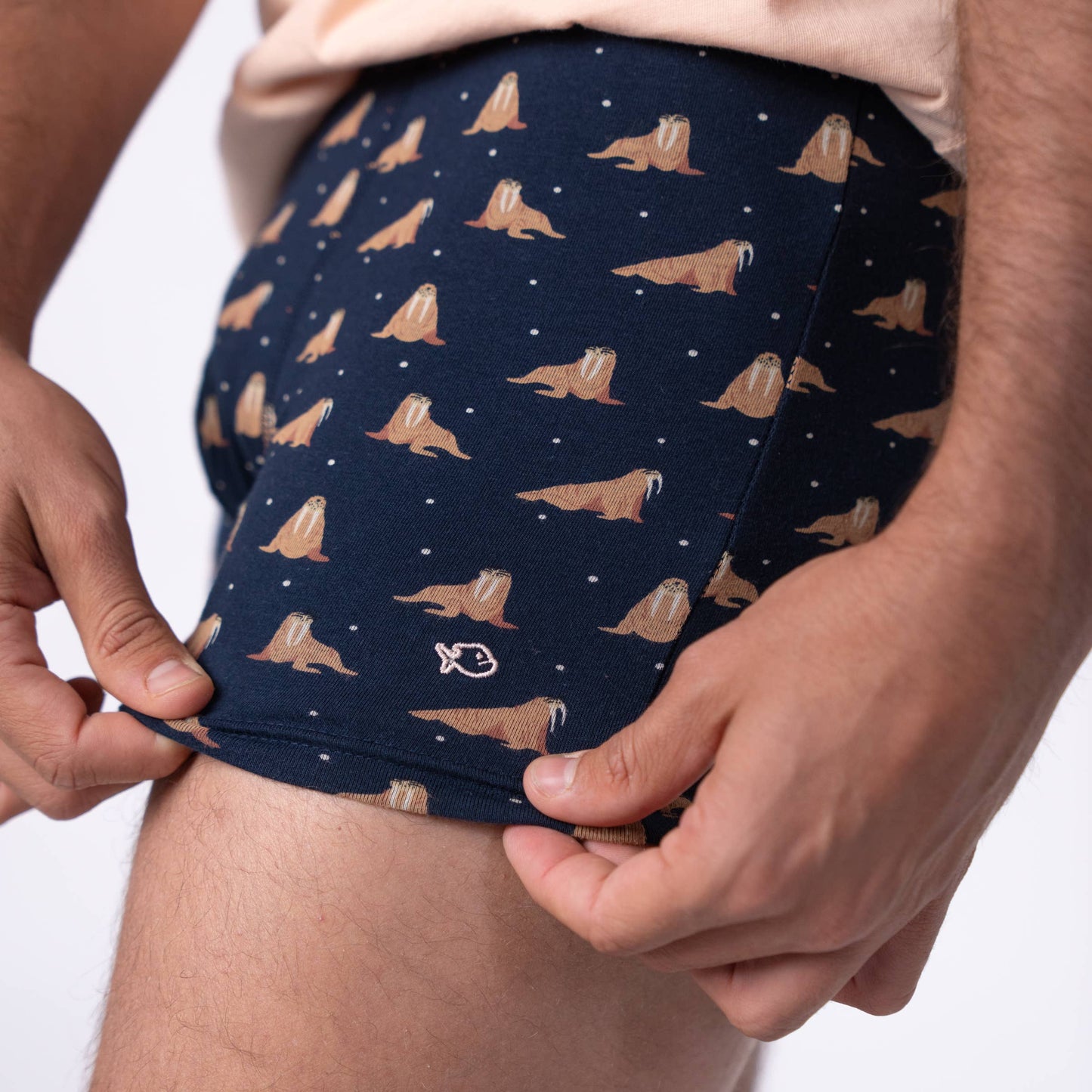 Organic Cotton Boxer Shorts - Freya