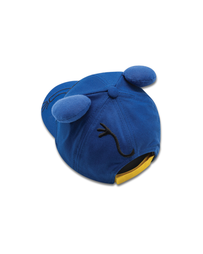 Children's cap with the blue elephant