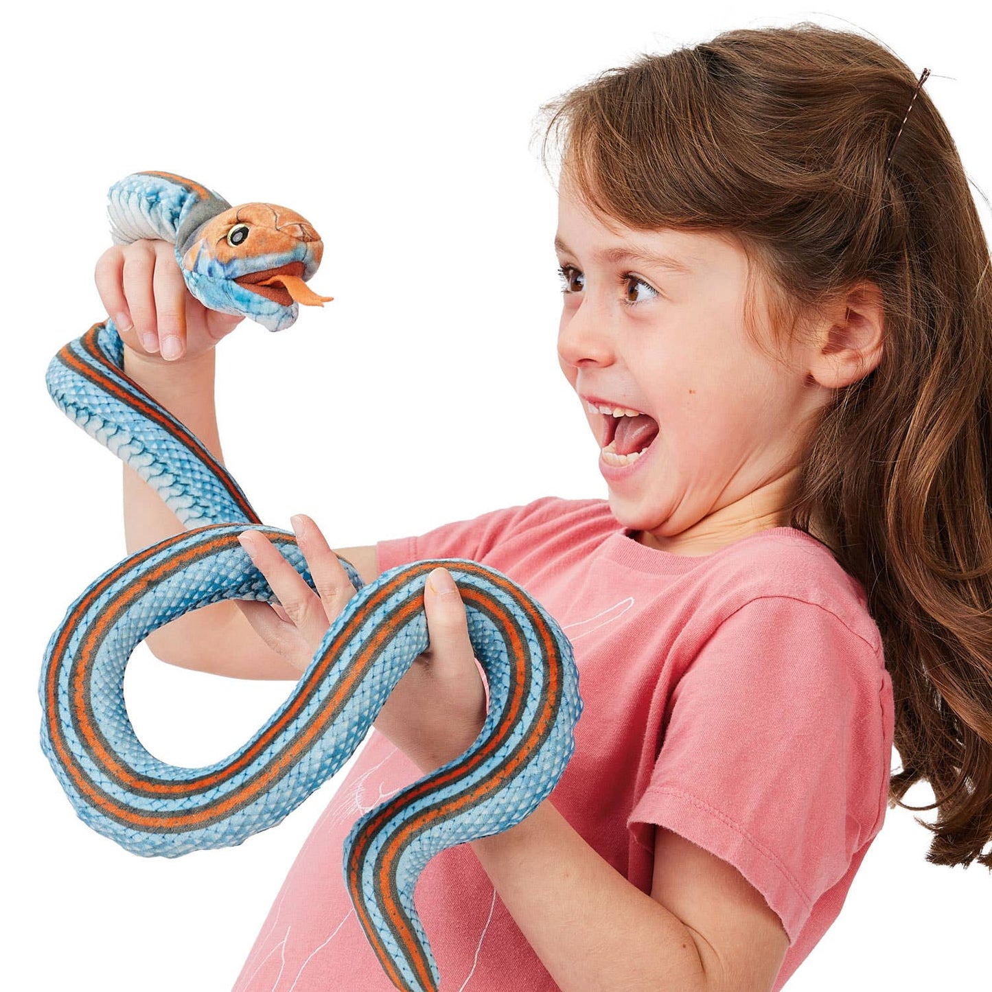 Marionnette à main San Francisco Jarter Snake 3210/Jarter Snake Folkmanis réaliste