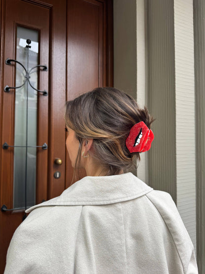 Pince à cheveux Lèvres