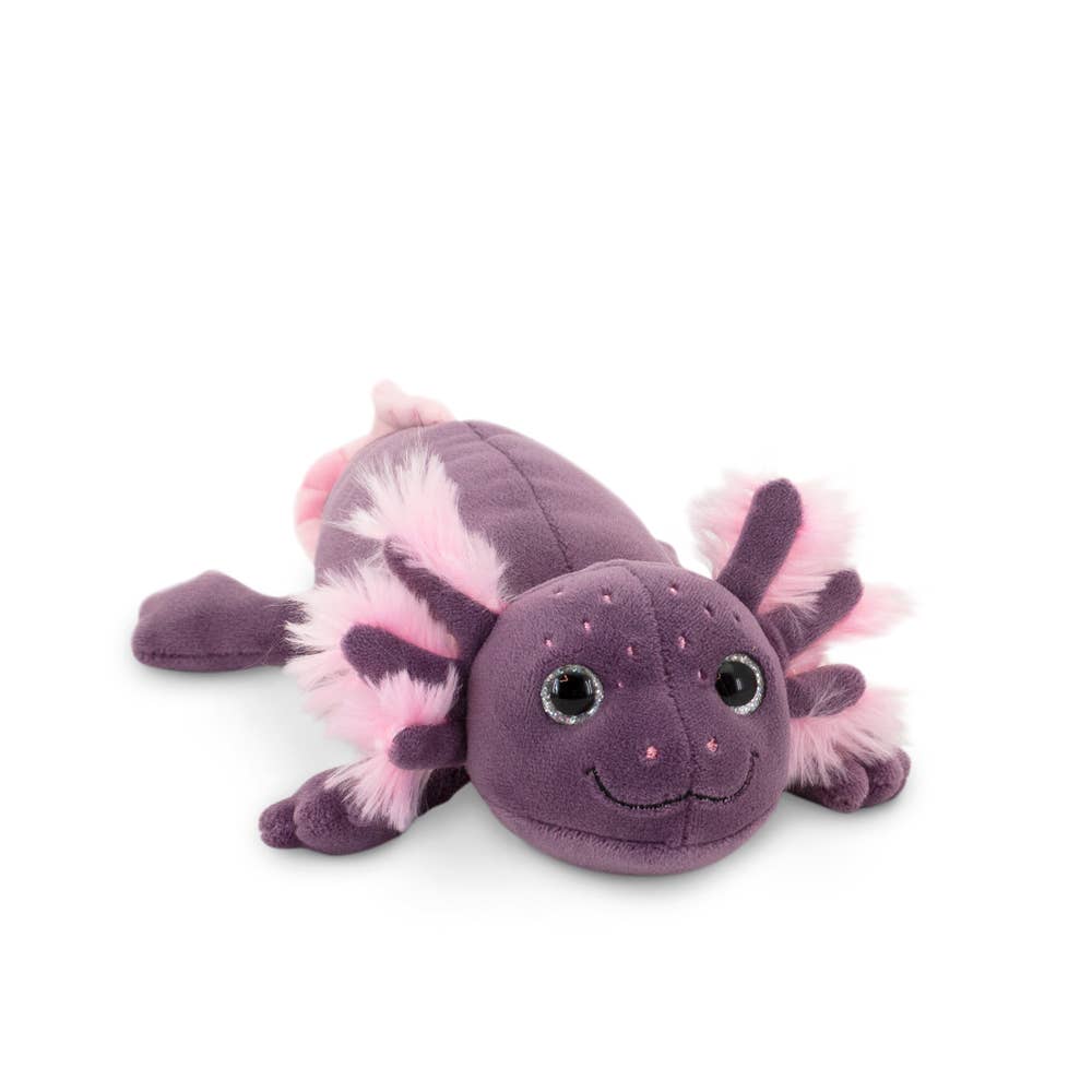 Peluche axolotl violet 20 cm