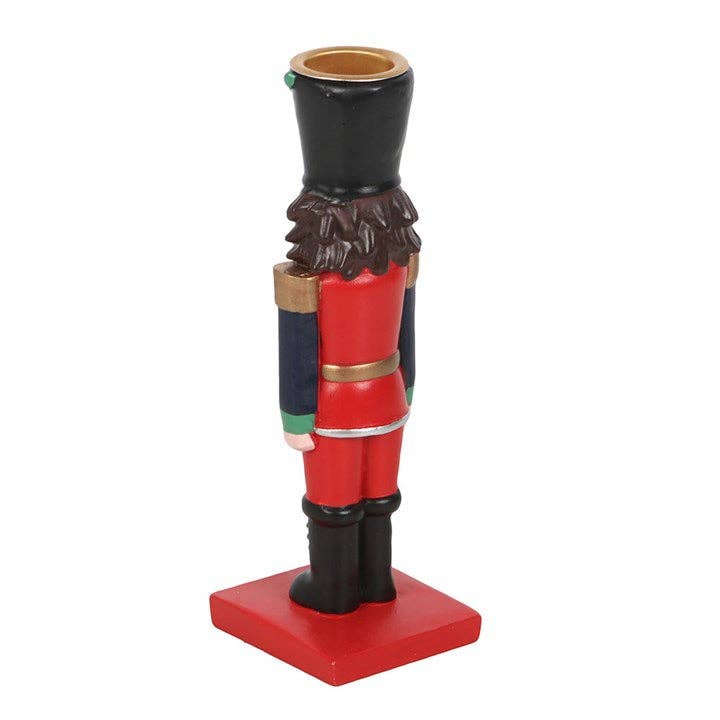 Nutcracker Christmas Candle Holder