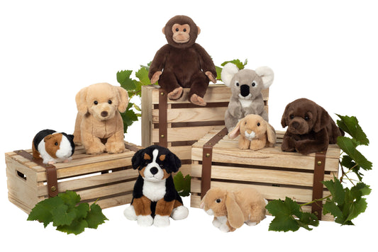 Peluche Bouvier Bernois assis