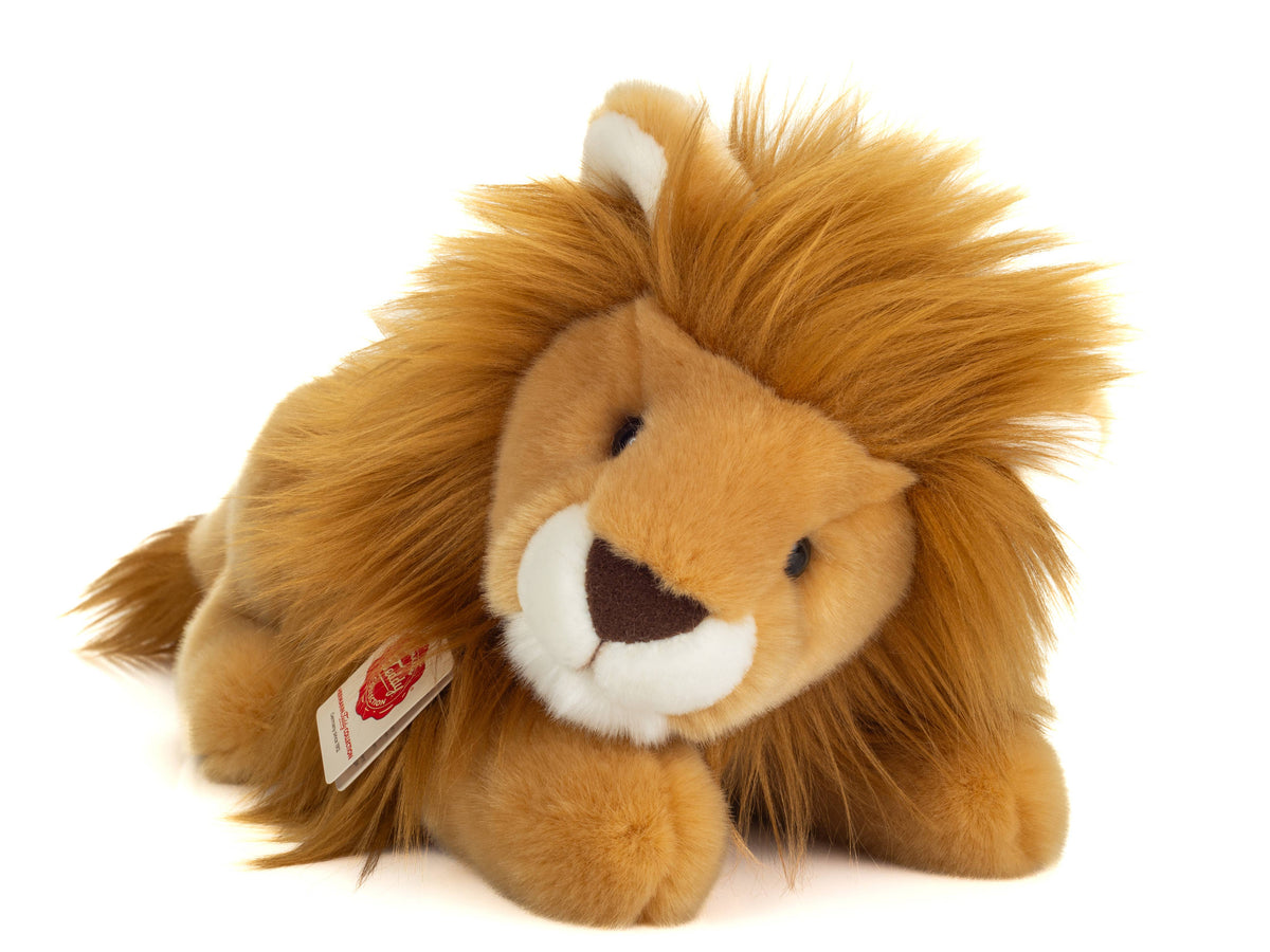 Lying Lion Plush Toy – 30 cm