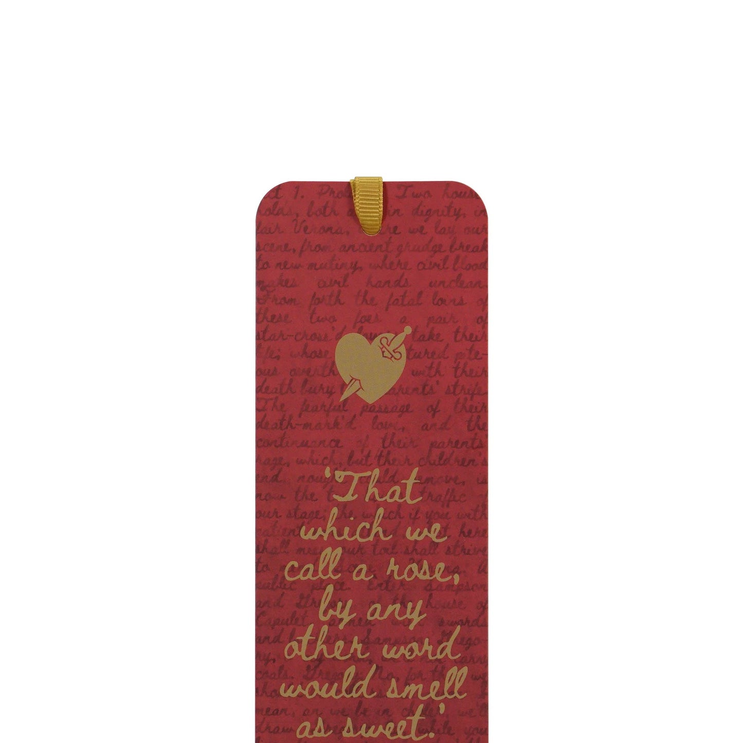 Shakespeare Romeo and Juliet Paper Bookmark