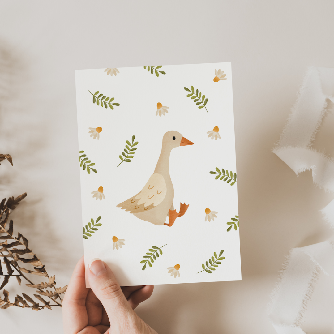 Duck Greeting Card