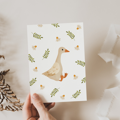 Duck Greeting Card