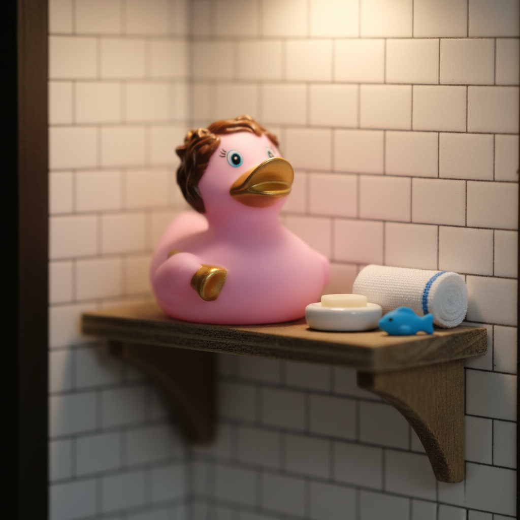 Pink Angel Duck