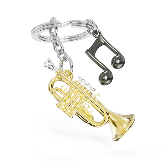 Trumpet Keychain