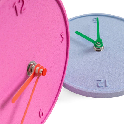 Horloge Ronde Brute Bleu Clair Helio Ferretti Vue 4