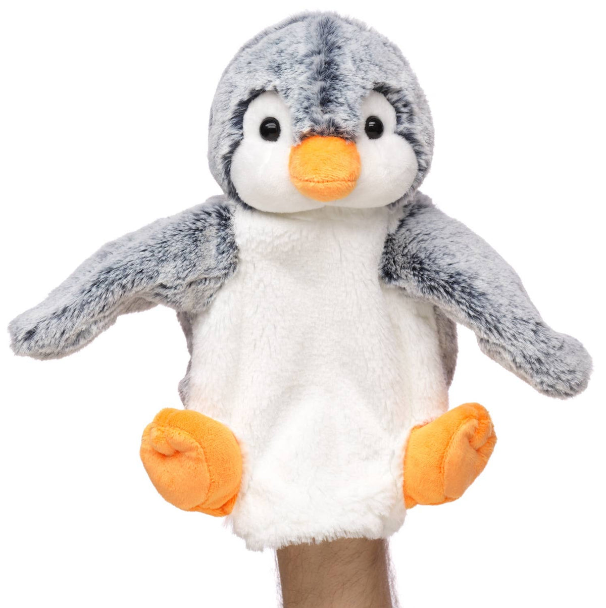 Penguin hand puppet