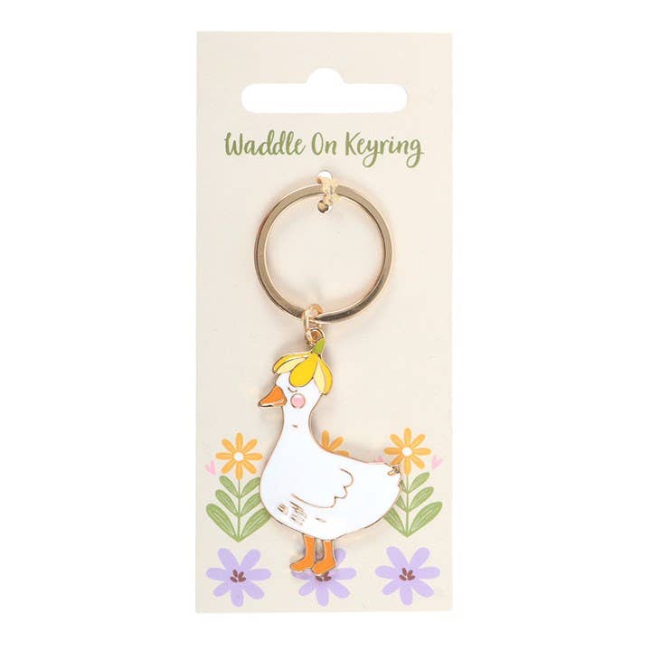 Waddle On eend sleutelhanger