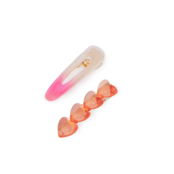 Lot de 2 Pinces Roses Helio Ferretti Vue 1
