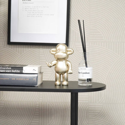 Ornement - Figurine Singe Hang Loose 'La Légende' - Polyrésine - Or - 11x7x19cm