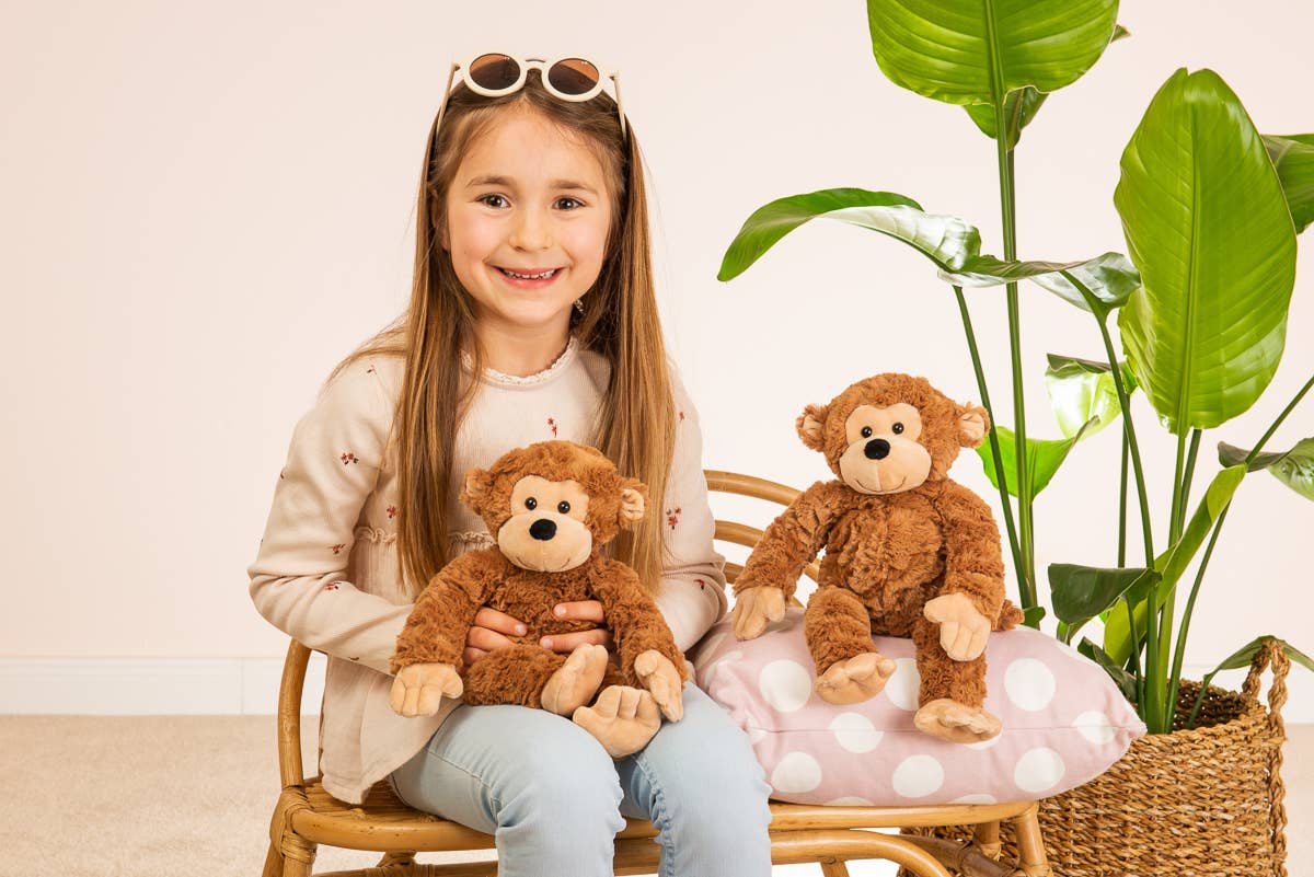 Ricky Monkey Plush Toy – 32 cm