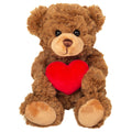Peluche Teddy Marron avec Cœur – 20 cm