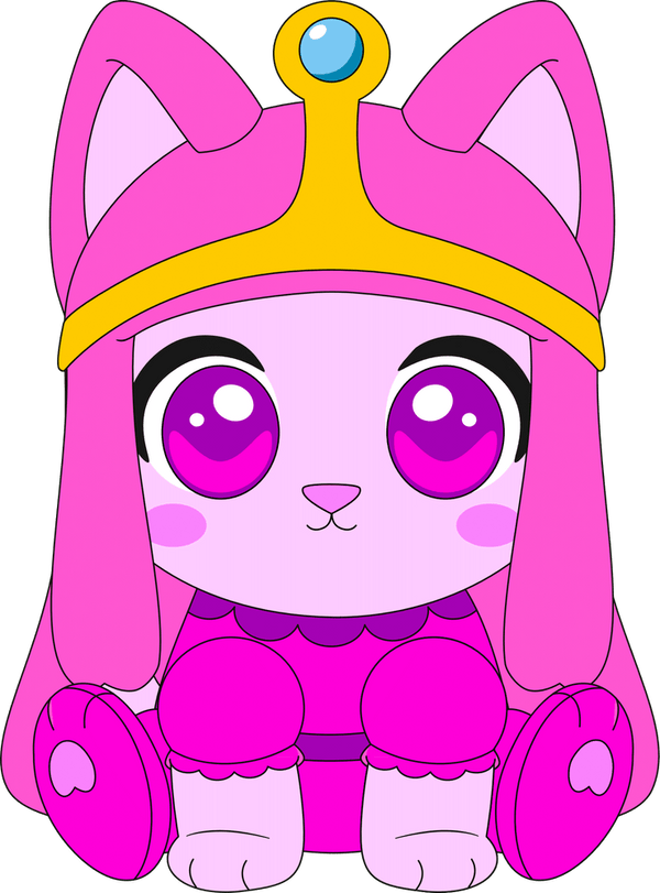 Peluche Kitty Princess Bubblegum (9 po)