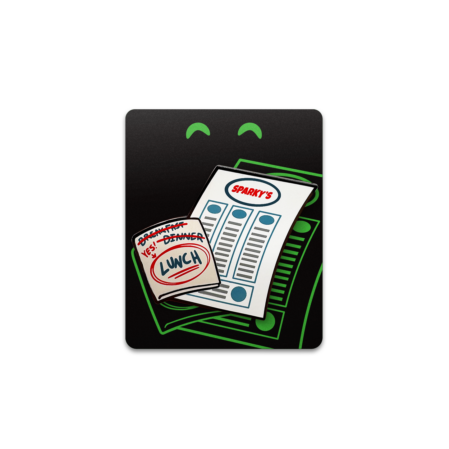 MatPat x FNAF Menu Pin