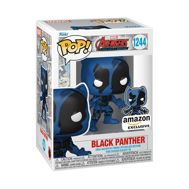 Pop! Black Panther with Pin