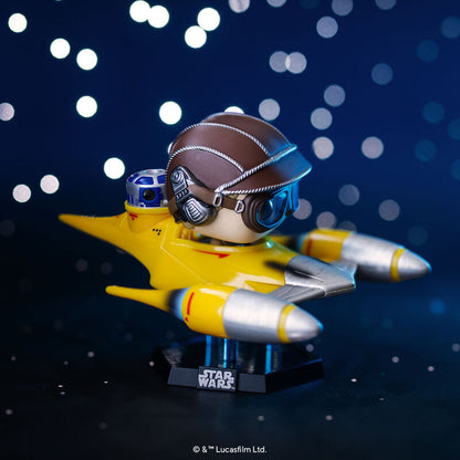 Pop! Super Deluxe Rides Anakin Skywalker in Naboo Starfighter (with R2-D2)