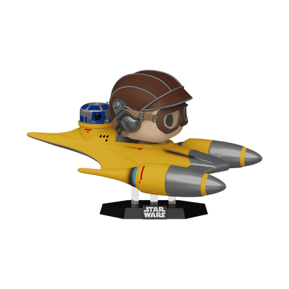 Pop! Super Deluxe Rides Anakin Skywalker in Naboo Starfighter (with R2-D2)